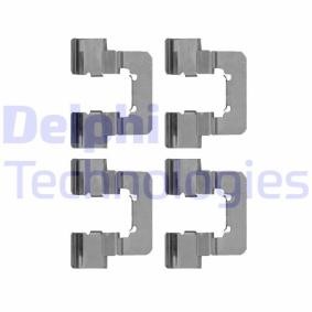 Compre Kit de acessórios, pastilhas de travão da DELPHI LX0534 a um preço baixo por 10,85 €