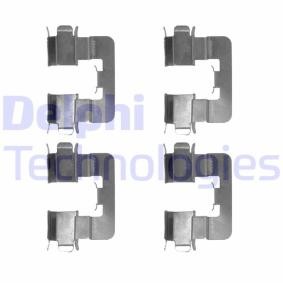 Compre Kit de acessórios, pastilhas de travão da DELPHI LX0539 a um preço baixo por 9,58 €