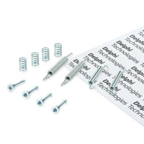 Comprar Juego de accesorios, zapatas de freno de estacionamiento de DELPHI LY1042 a bajo precio de 8,56 €