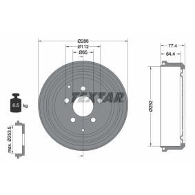Comprar Tambor de freno de TEXTAR 94048300 a bajo precio de 52,25 €