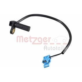 Achetez des Capteur de vitesse de roue, boîte automatique METZGER 0909091 à prix pour 101,98 €