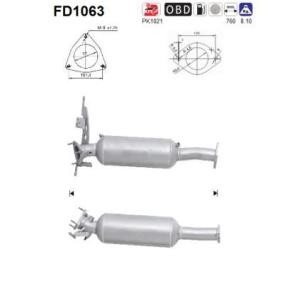 Compre Filtro de partículas da AS FD1063 a um preço baixo por 383,88 €