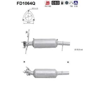 Partikelfilter (DPF) von AS FD1064Q