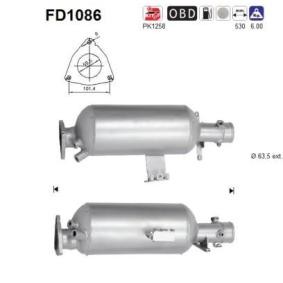 Partikelfilter (DPF) FD1086 LAND ROVER von AS