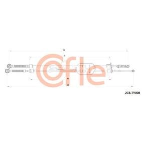 Acquista Cavo comando, Cambio manuale da COFLE 92.2CB.TY008 a buon mercato per soli 99,16 €