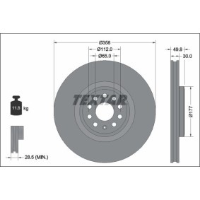 Bremsscheibe 92337505