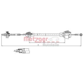 Acquista Cavo frizione da METZGER 10.3601 a buon mercato per soli 17,45 €