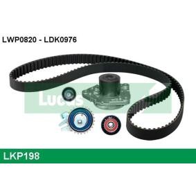 Achetez des Kit de distribution + pompe à eau LUCAS LKP198 à prix pour 168,30 €