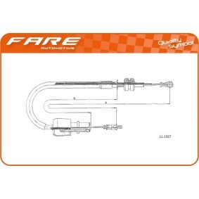 Acquista Cavo acceleratore da FARE SA 25831 a buon mercato per soli 81,40 €