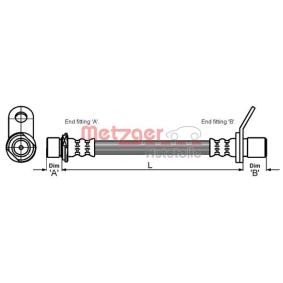 Comprar Latiguillo de freno de METZGER 4110014 a bajo precio de 13,18 €