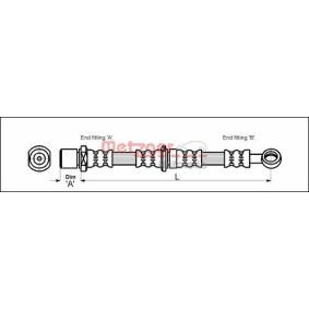 Comprar Latiguillo de freno de METZGER 4110203 a bajo precio de 15,15 €