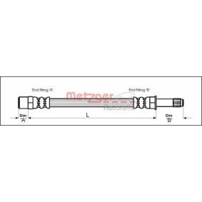 Comprar Latiguillo de freno de METZGER 4110347 a bajo precio de 9,38 €