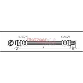 Compre Tubo flexível de travão da METZGER 4110578 a um preço baixo por 10,91 €