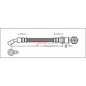 Comprar Latiguillo de freno de METZGER 4110608 a bajo precio de 14,53 €