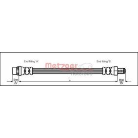 Bremsschlauch für RENAULT von METZGER