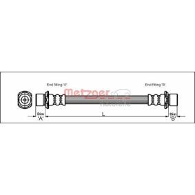 Comprar Latiguillo de freno de METZGER 4111426 a bajo precio de 8,40 €