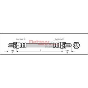 Comprar Latiguillo de freno de METZGER 4112105 a bajo precio de 8,96 €