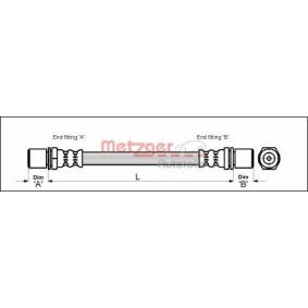 Comprar Latiguillo de freno de METZGER 4112214 a bajo precio de 13,52 €