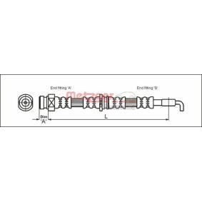 Comprar Latiguillo de freno de METZGER 4113669 a bajo precio de 14,10 €