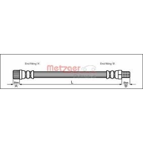 Comprar Latiguillo de freno de METZGER 4114667 a bajo precio de 16,29 €