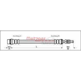 Comprar Latiguillo de freno de METZGER 4114712 a bajo precio de 11,92 €