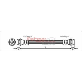 Comprar Latiguillo de freno de METZGER 4114754 a bajo precio de 14,01 €