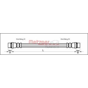 Bremsschlauch 4114765 von METZGER günstig für 8,31 € online kaufen