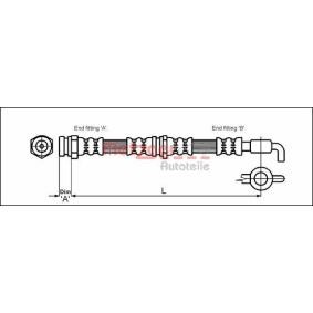 Comprar Latiguillo de freno de METZGER 4114780 a bajo precio de 11,50 €