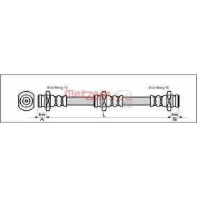 Comprar Latiguillo de freno de METZGER 4114790 a bajo precio de 14,01 €