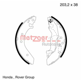 Comprar Juego de zapatas de frenos de METZGER MG 540 a bajo precio de 29,13 €