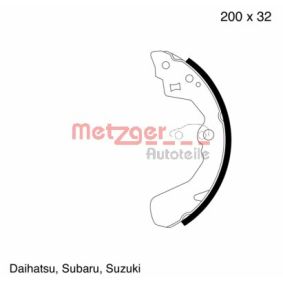 Bremsbackensatz von METZGER MG 595