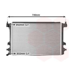 Kjøp Radiator, motorkjøling av VAN WEZEL 58012732 til den lave prisen 1972,19 NOK