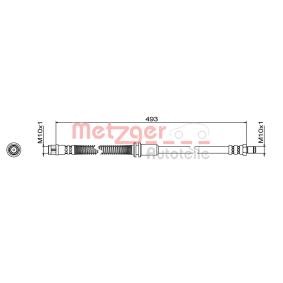 Compre Tubo flexível de travão da METZGER 4111482 a um preço baixo por 21,58 €