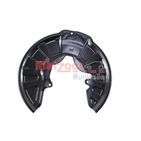 Compre Chapa deflectora, disco de travão da METZGER 6115491 a um preço baixo por 17,86 €
