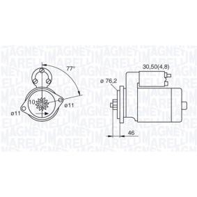 Köp Startmotor av MAGNETI MARELLI 063521230160 till det låga priset 3725,90 kr