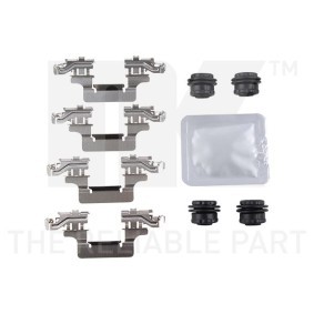 Compre Kit de acessórios, pastilhas de travão da NK 7947002 a um preço baixo por 23,44 €