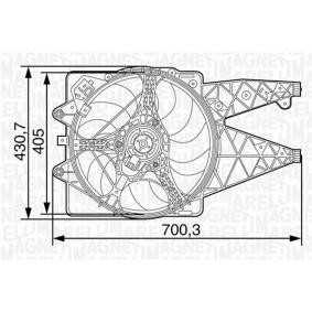 Kühlerlüfter für ALFA ROMEO von MAGNETI MARELLI