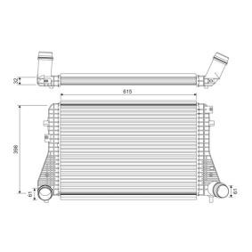 Kjøp Intercooler av VALEO 818372 til den lave prisen 1845,94 NOK