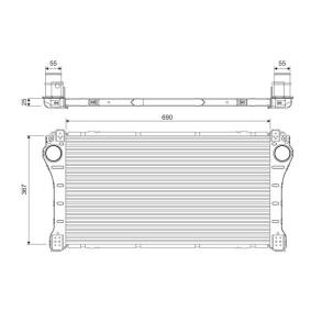 Acquista Intercooler da VALEO 818387 a buon mercato per soli 171,39 €