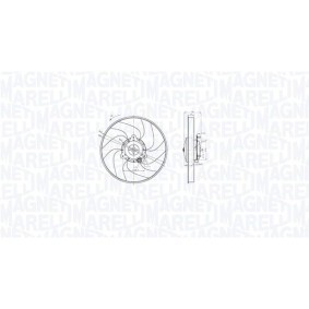 Achetez des Radiateur du moteur MAGNETI MARELLI 350213373003 à prix pour 83,85 €