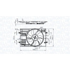 Comprar Radiador, refrigeración del motor de MAGNETI MARELLI 350213967000 a bajo precio de 123,98 €