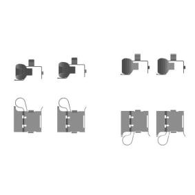 Compre Kit de acessórios, pastilhas de travão da MINTEX MBA0097 a um preço baixo por 15,08 €