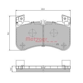 Bremsbeläge 1170947 von METZGER günstig für 122,47 € online kaufen
