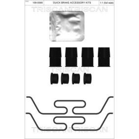 Compre Kit de acessórios, pastilhas de travão da TRISCAN 8105 101678 a um preço baixo por 41,74 €