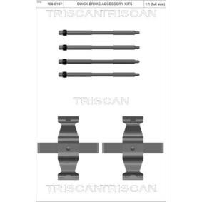Compre Kit de acessórios, pastilhas de travão da TRISCAN 8105 111638 a um preço baixo por 19,13 €