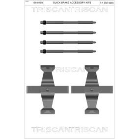 Compre Kit de acessórios, pastilhas de travão da TRISCAN 8105 111639 a um preço baixo por 20,99 €