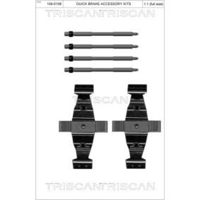 Compre Kit de acessórios, pastilhas de travão da TRISCAN 8105 231625 a um preço baixo por 25,49 €