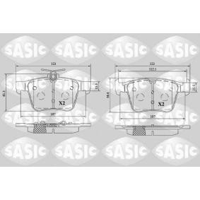 Acquista Kit pastiglie freni da SASIC 6216197 a buon mercato per soli 45,40 €