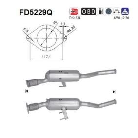 Compre Filtro de partículas da AS FD5229Q a um preço baixo por 709,68 €