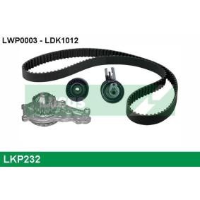Wasserpumpe + Zahnriemensatz von LUCAS LKP232